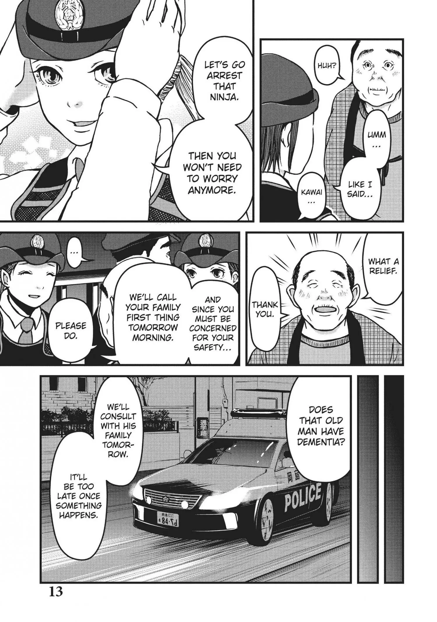 Hakozume: Koban Joshi no Gyakushuu Chapter 18 page 14