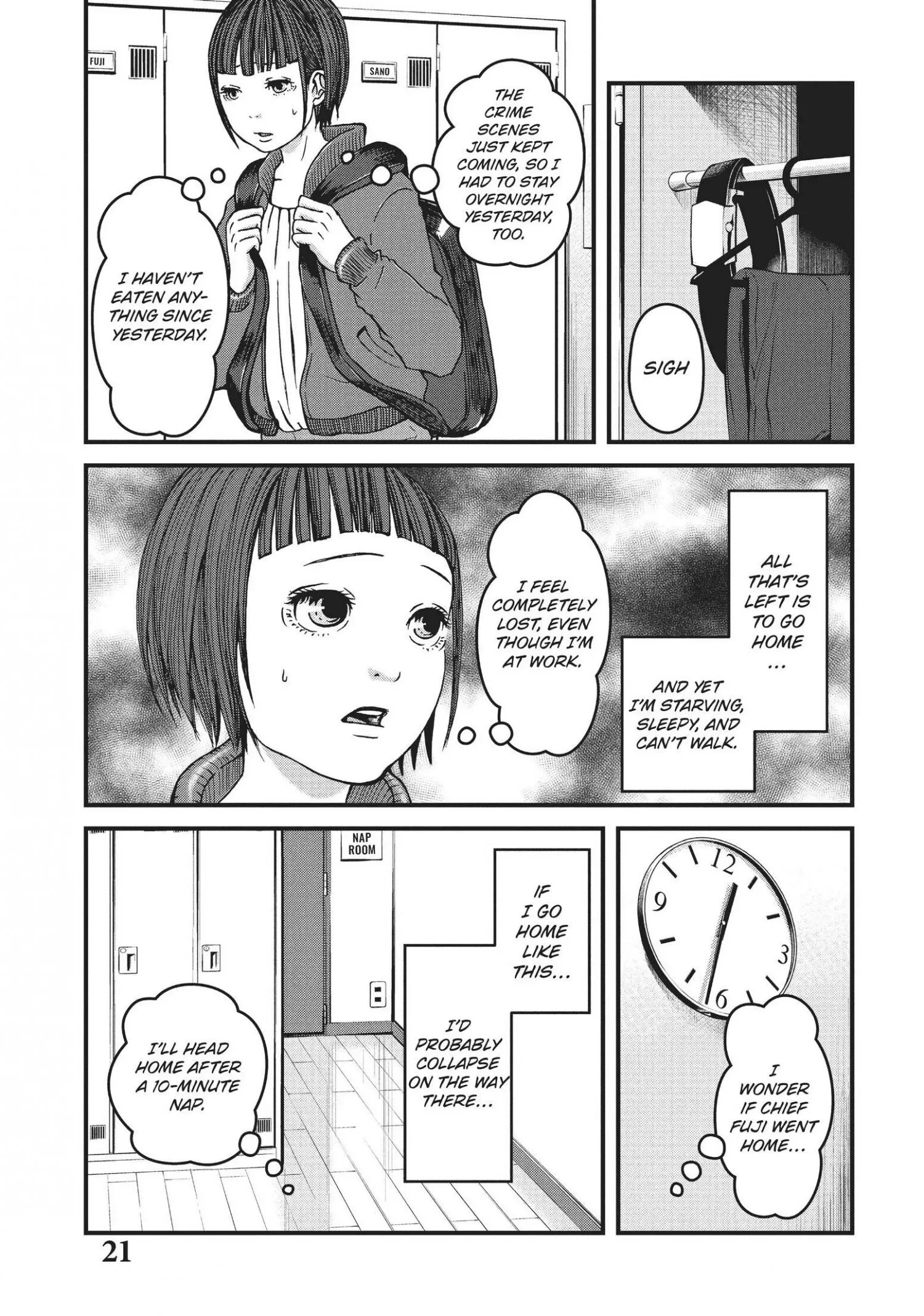 Hakozume: Koban Joshi no Gyakushuu Chapter 19 page 1