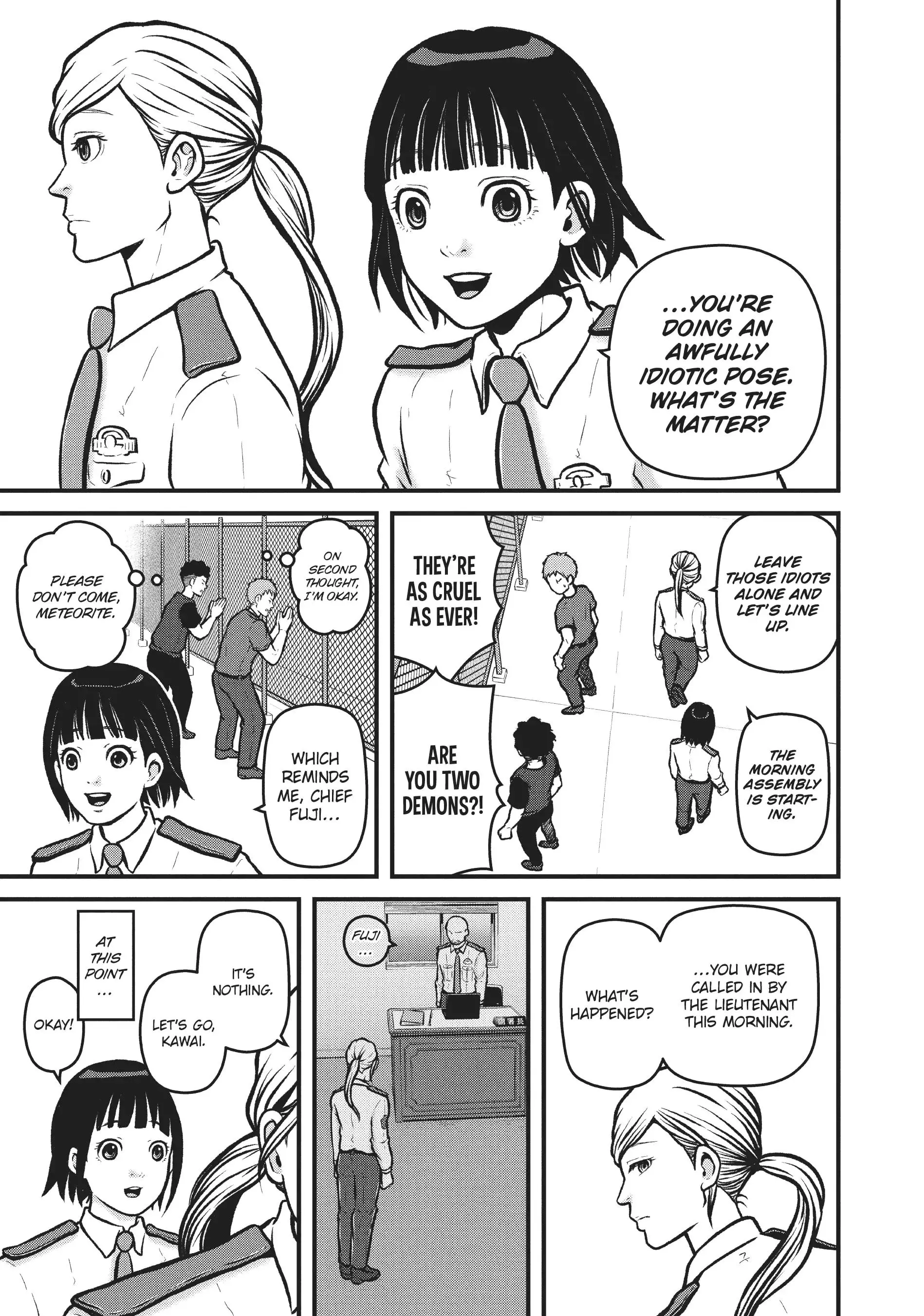 Hakozume: Koban Joshi no Gyakushuu Chapter 202 page 15