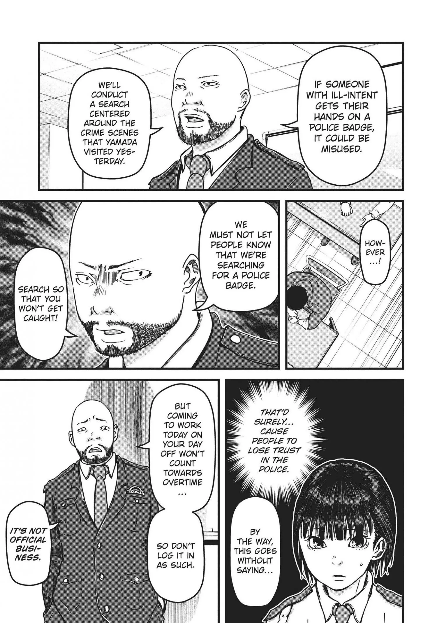Hakozume: Koban Joshi no Gyakushuu Chapter 25 page 9