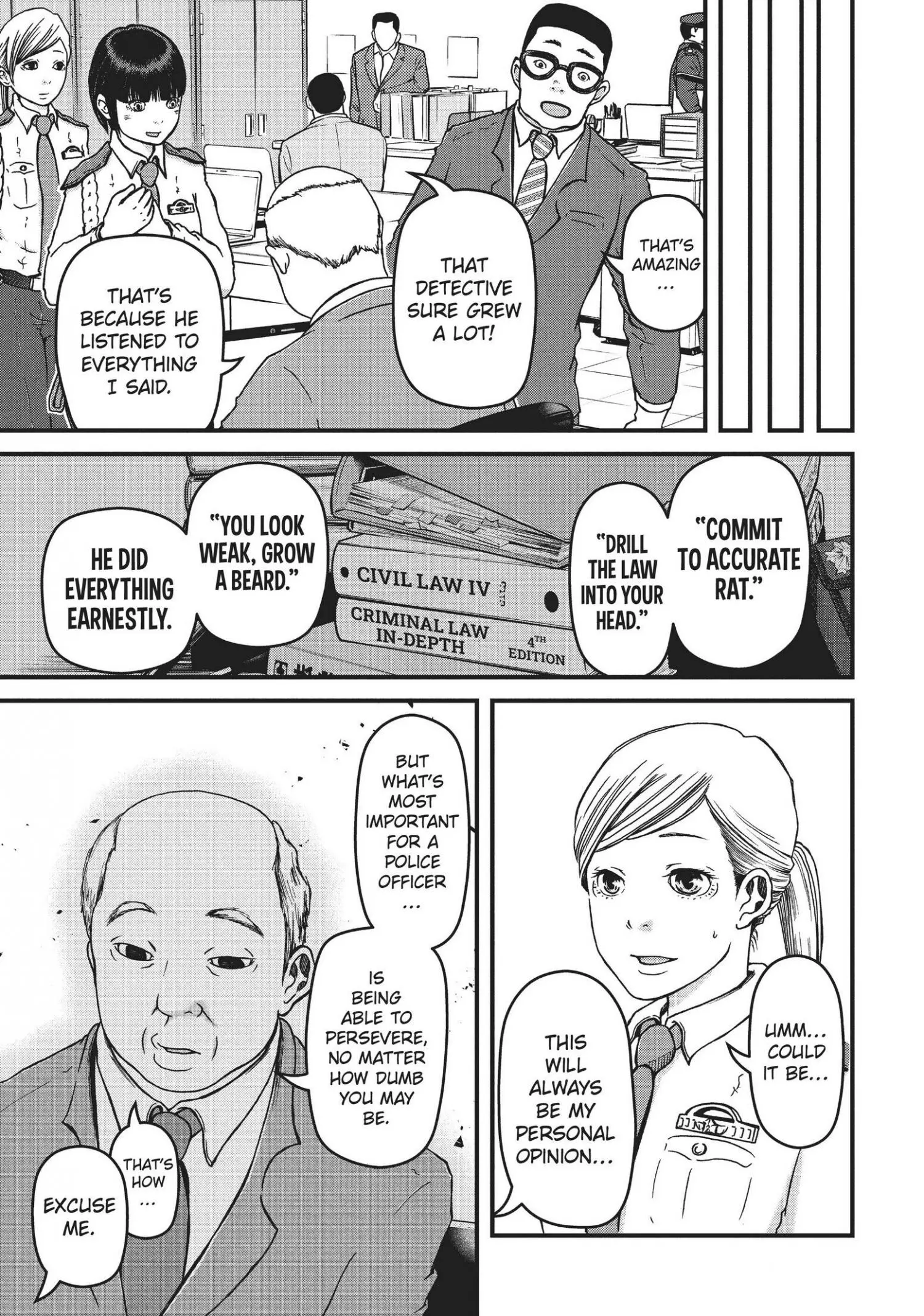 Hakozume: Koban Joshi no Gyakushuu Chapter 26 page 13