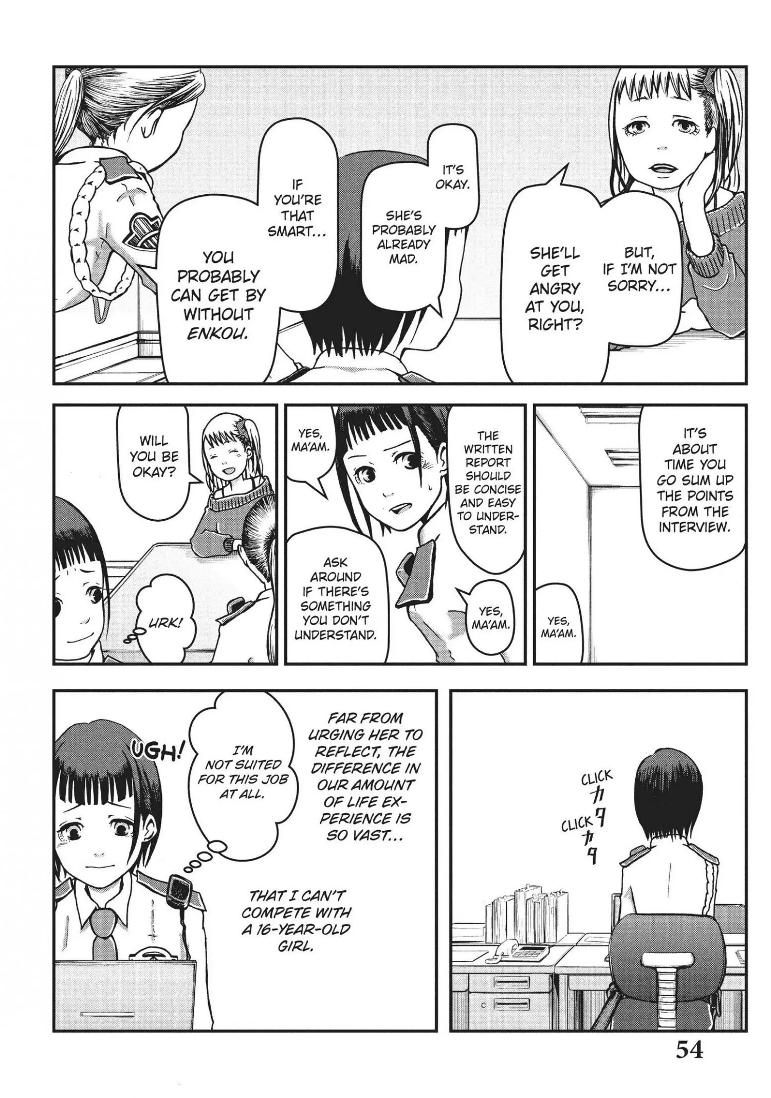 Hakozume: Koban Joshi no Gyakushuu Chapter 3 page 8