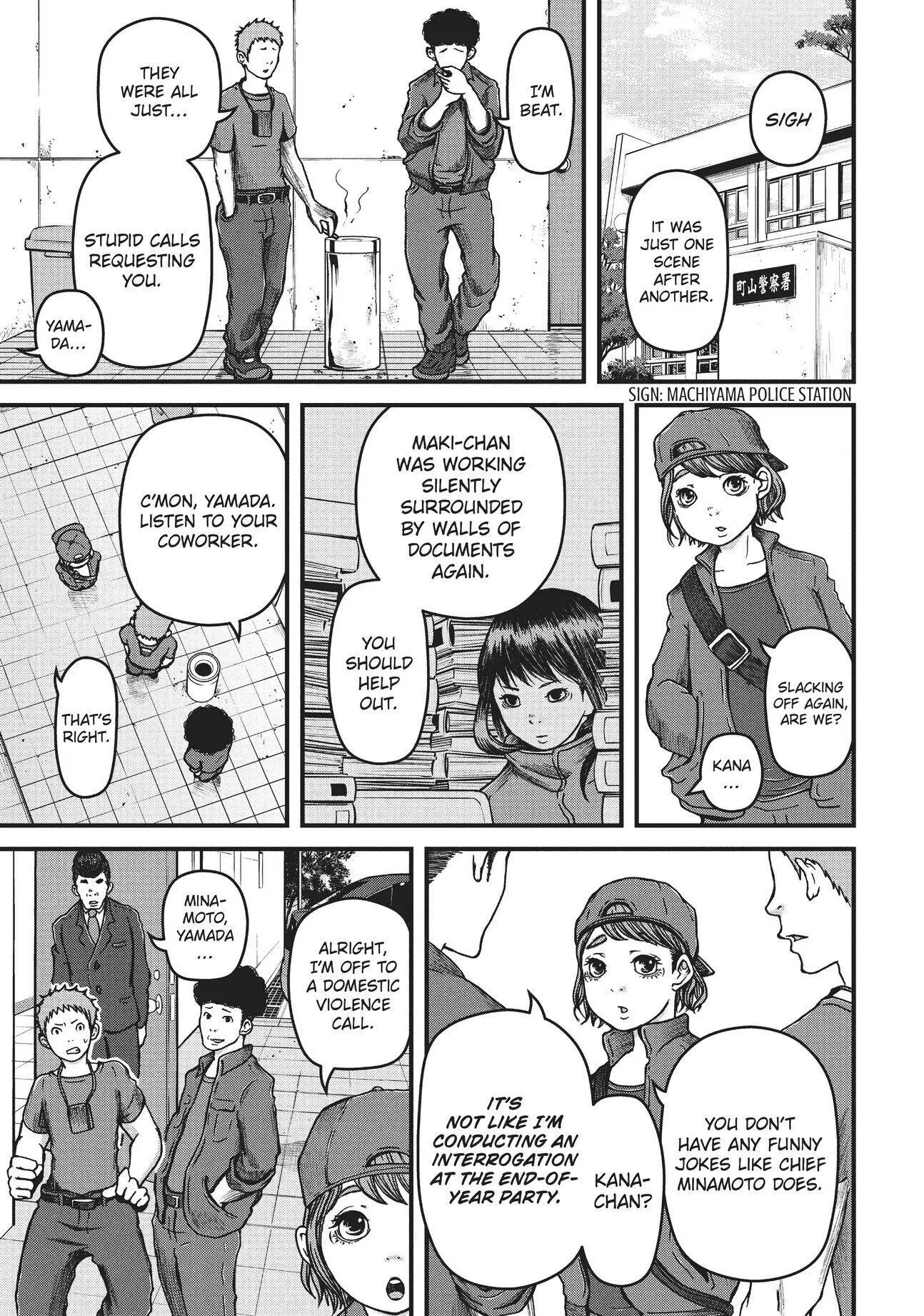 Hakozume: Koban Joshi no Gyakushuu Chapter 31 page 1