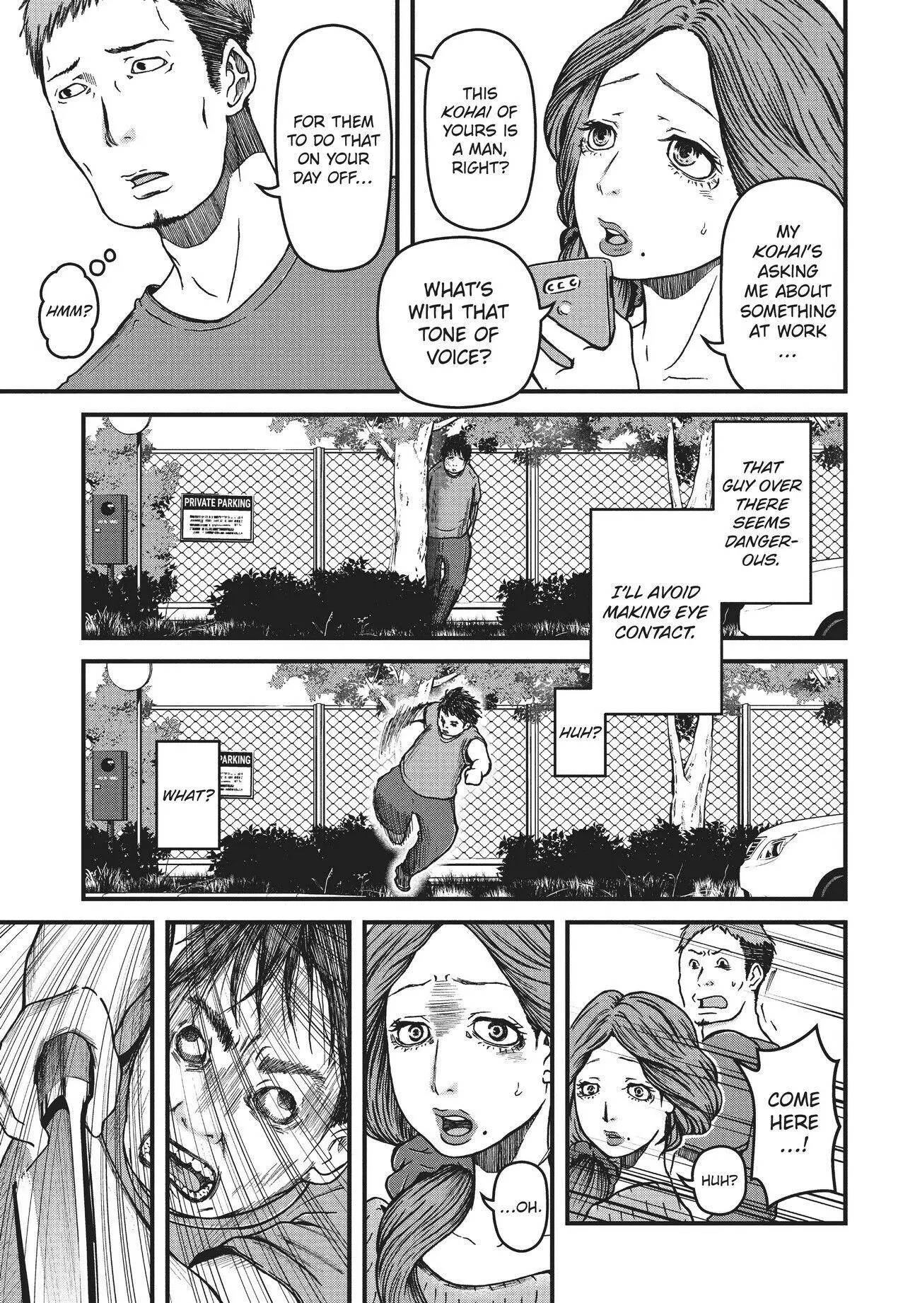 Hakozume: Koban Joshi no Gyakushuu Chapter 34 page 11