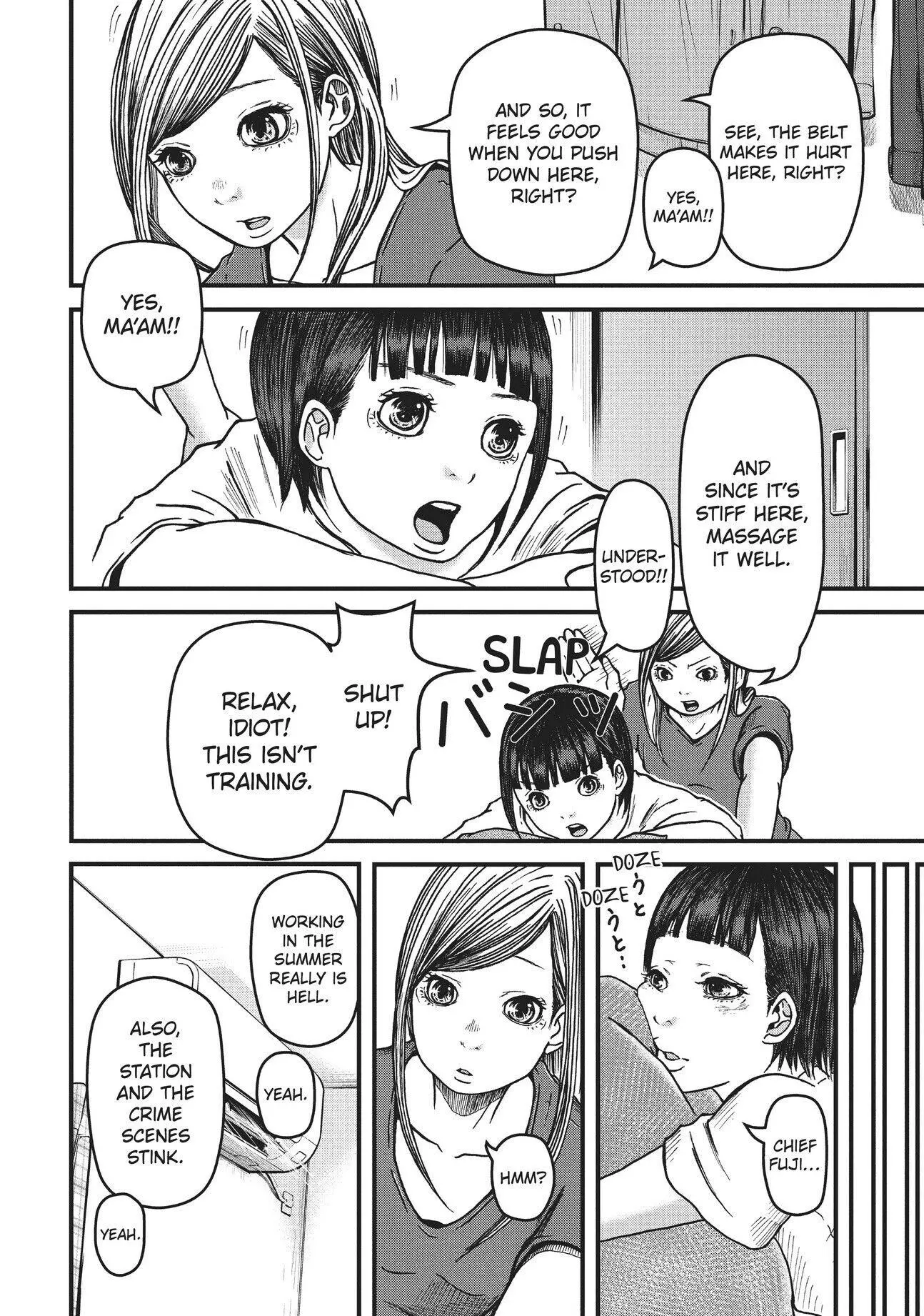 Hakozume: Koban Joshi no Gyakushuu Chapter 35 page 14