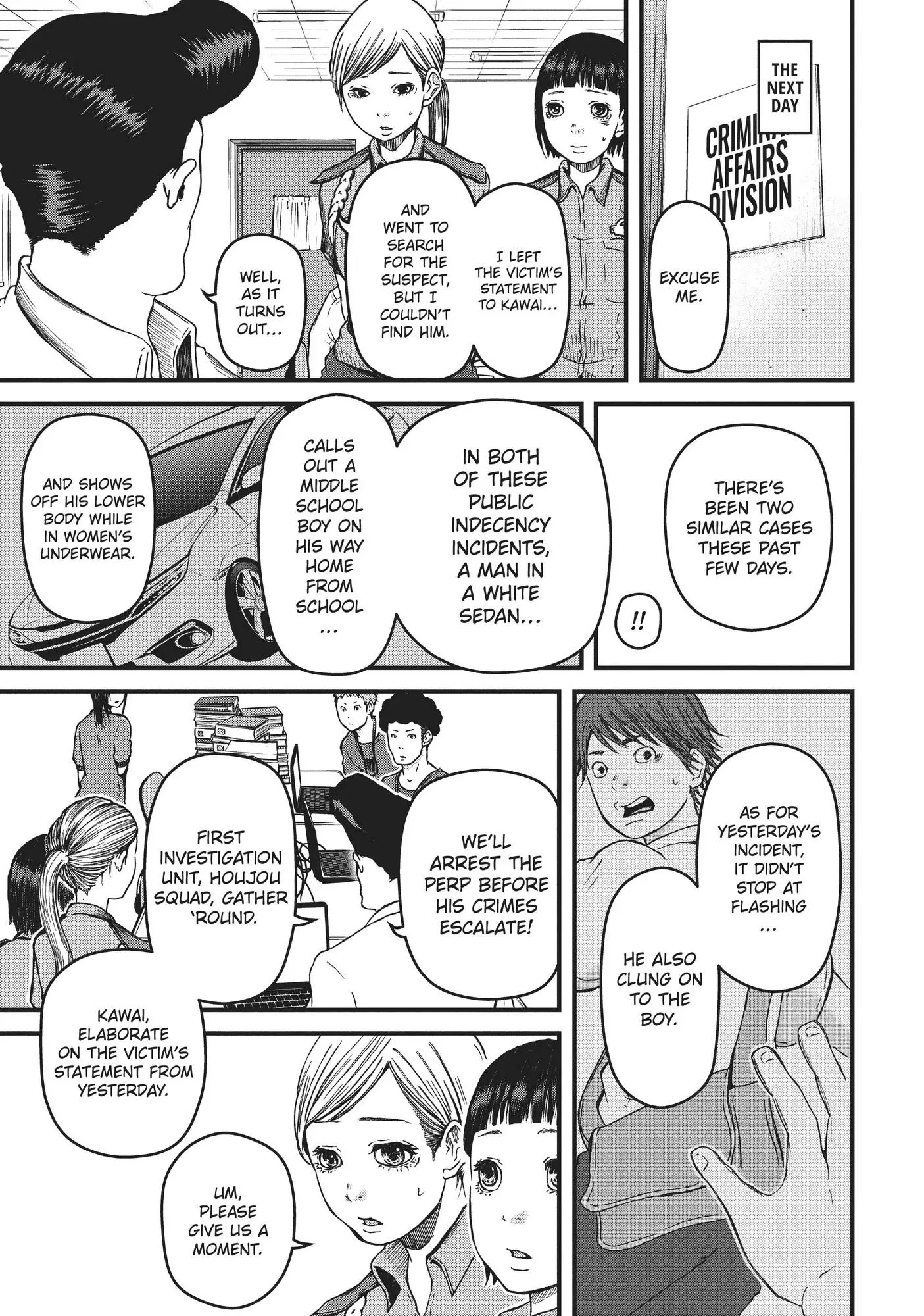 Hakozume: Koban Joshi no Gyakushuu Chapter 37 page 4