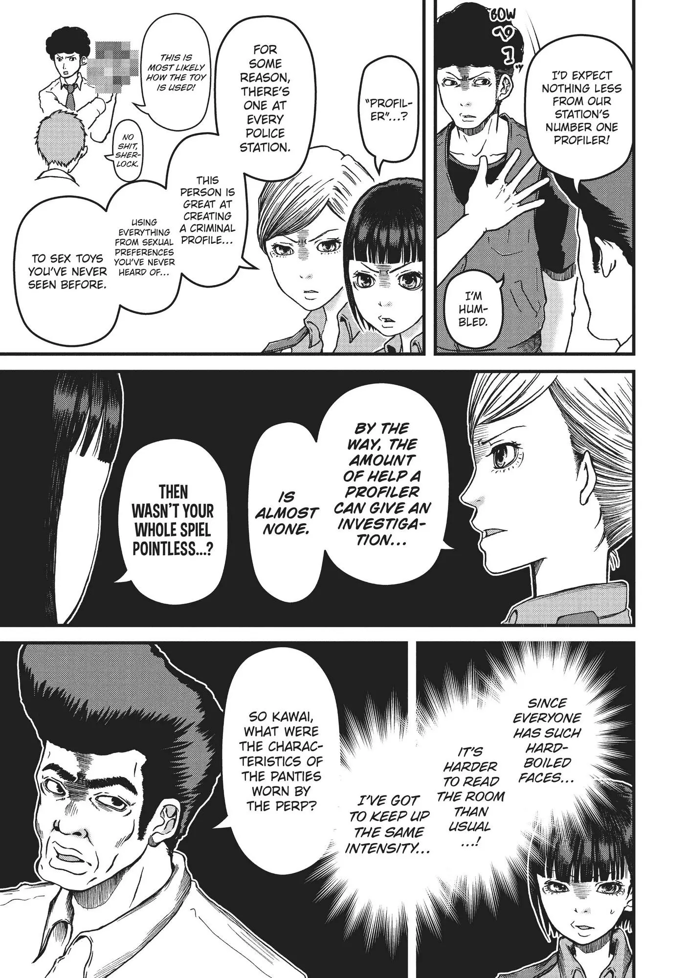 Hakozume: Koban Joshi no Gyakushuu Chapter 37 page 8