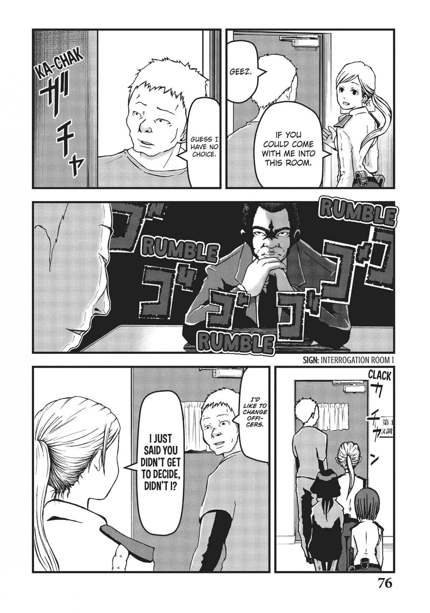 Hakozume: Koban Joshi no Gyakushuu Chapter 4 page 12