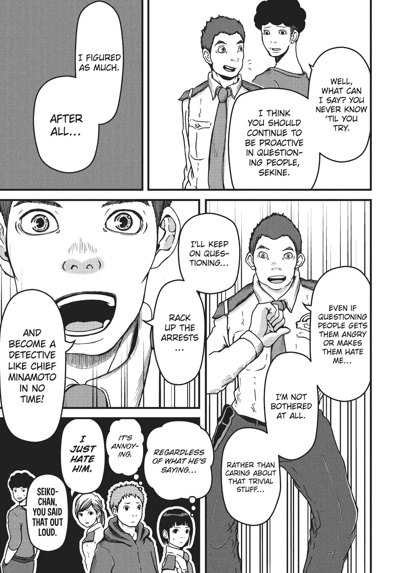 Hakozume: Koban Joshi no Gyakushuu Chapter 40 page 8
