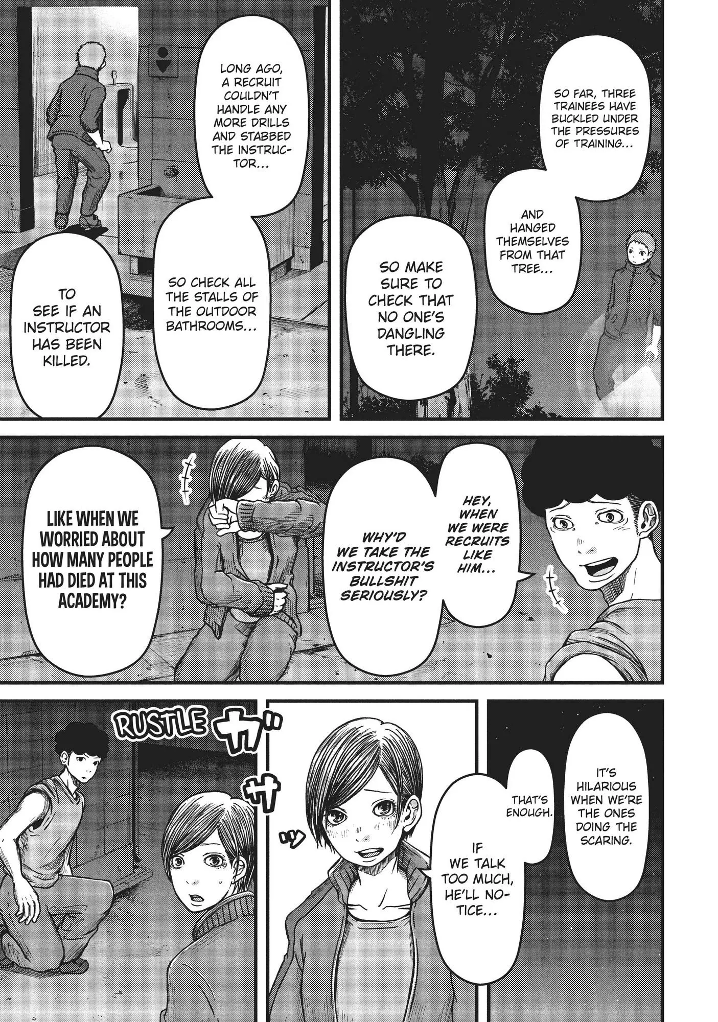 Hakozume: Koban Joshi no Gyakushuu Chapter 43 page 6