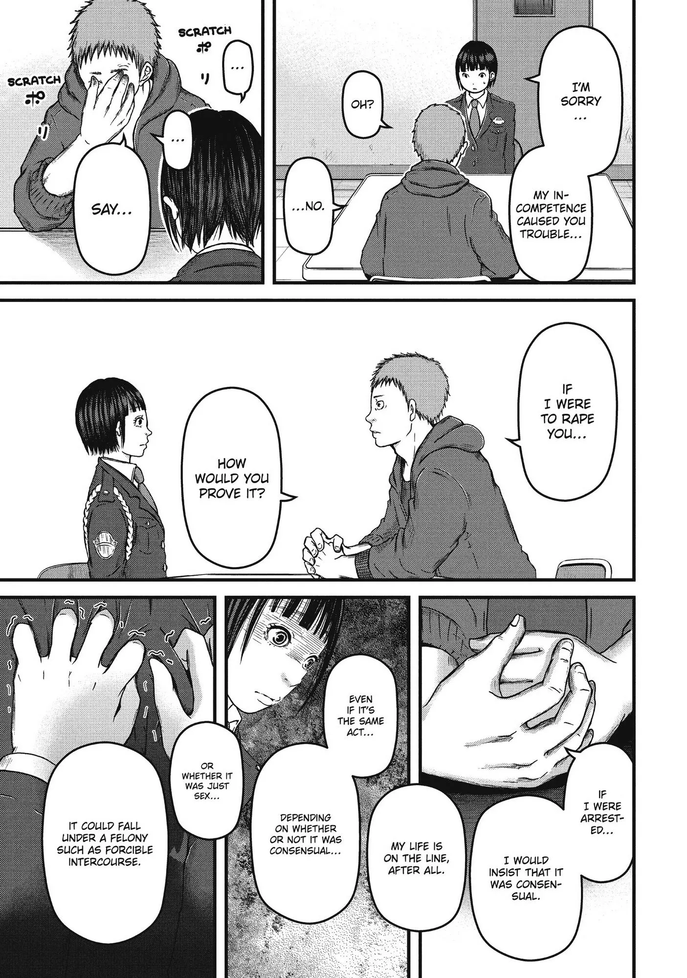 Hakozume: Koban Joshi no Gyakushuu Chapter 59 page 10