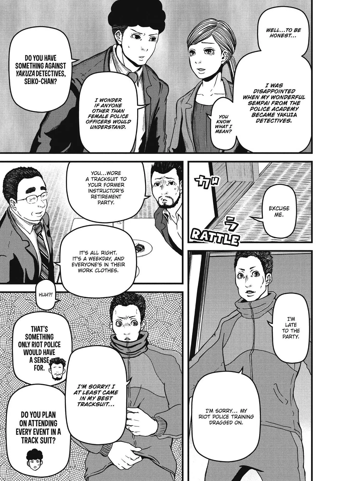 Hakozume: Koban Joshi no Gyakushuu Chapter 61 page 8