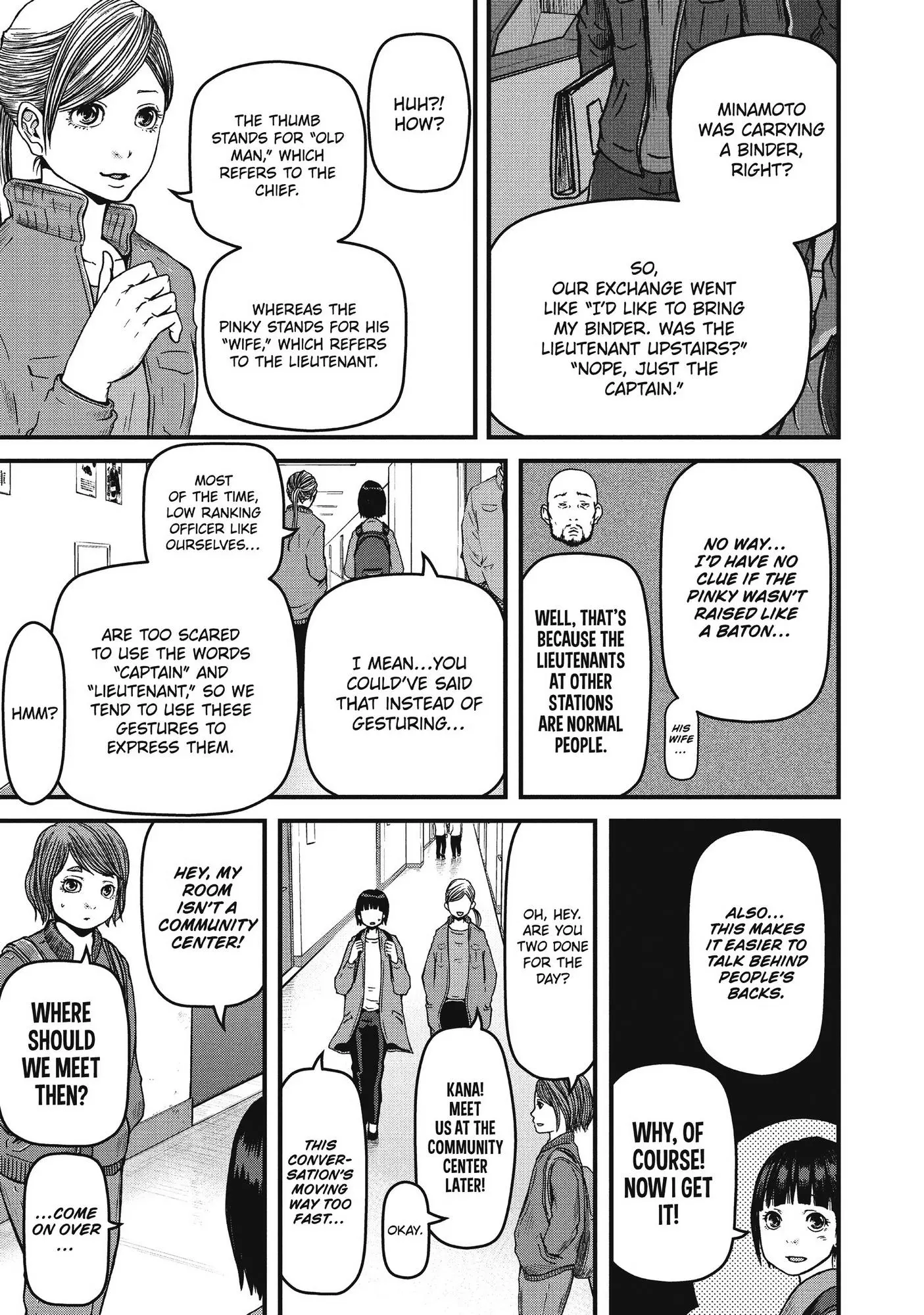 Hakozume: Koban Joshi no Gyakushuu Chapter 64 page 8