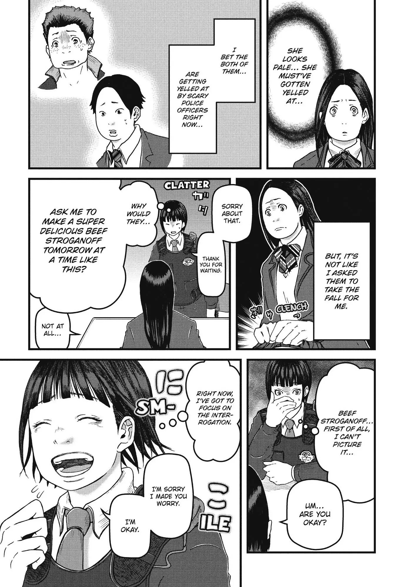 Hakozume: Koban Joshi no Gyakushuu Chapter 65 page 16