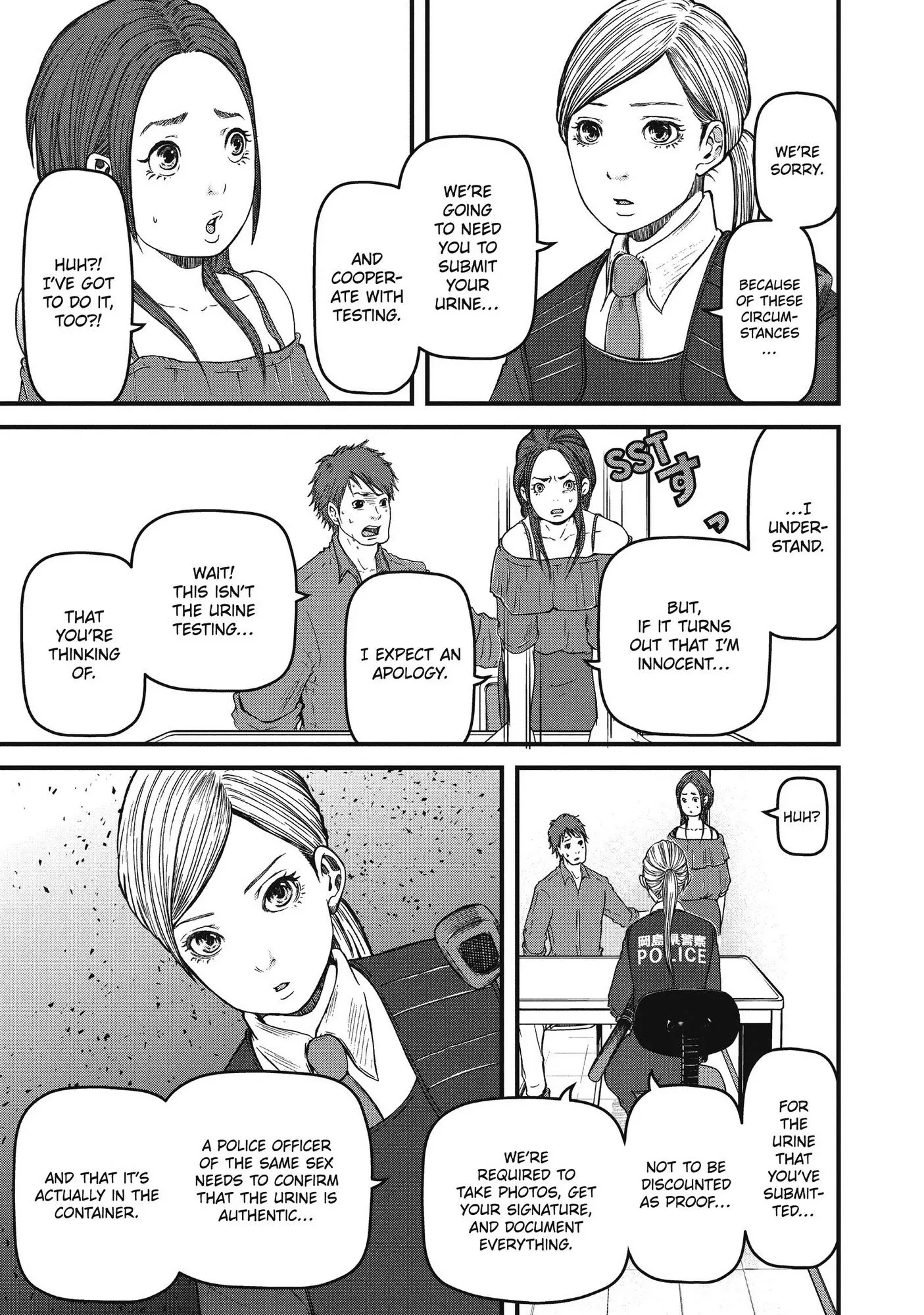 Hakozume: Koban Joshi no Gyakushuu Chapter 68 page 8