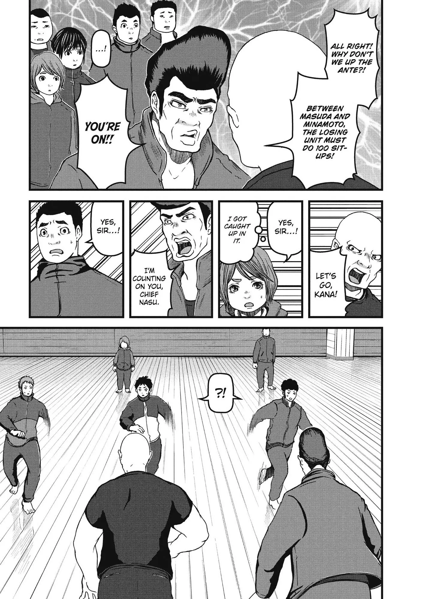 Hakozume: Koban Joshi no Gyakushuu Chapter 69 page 14