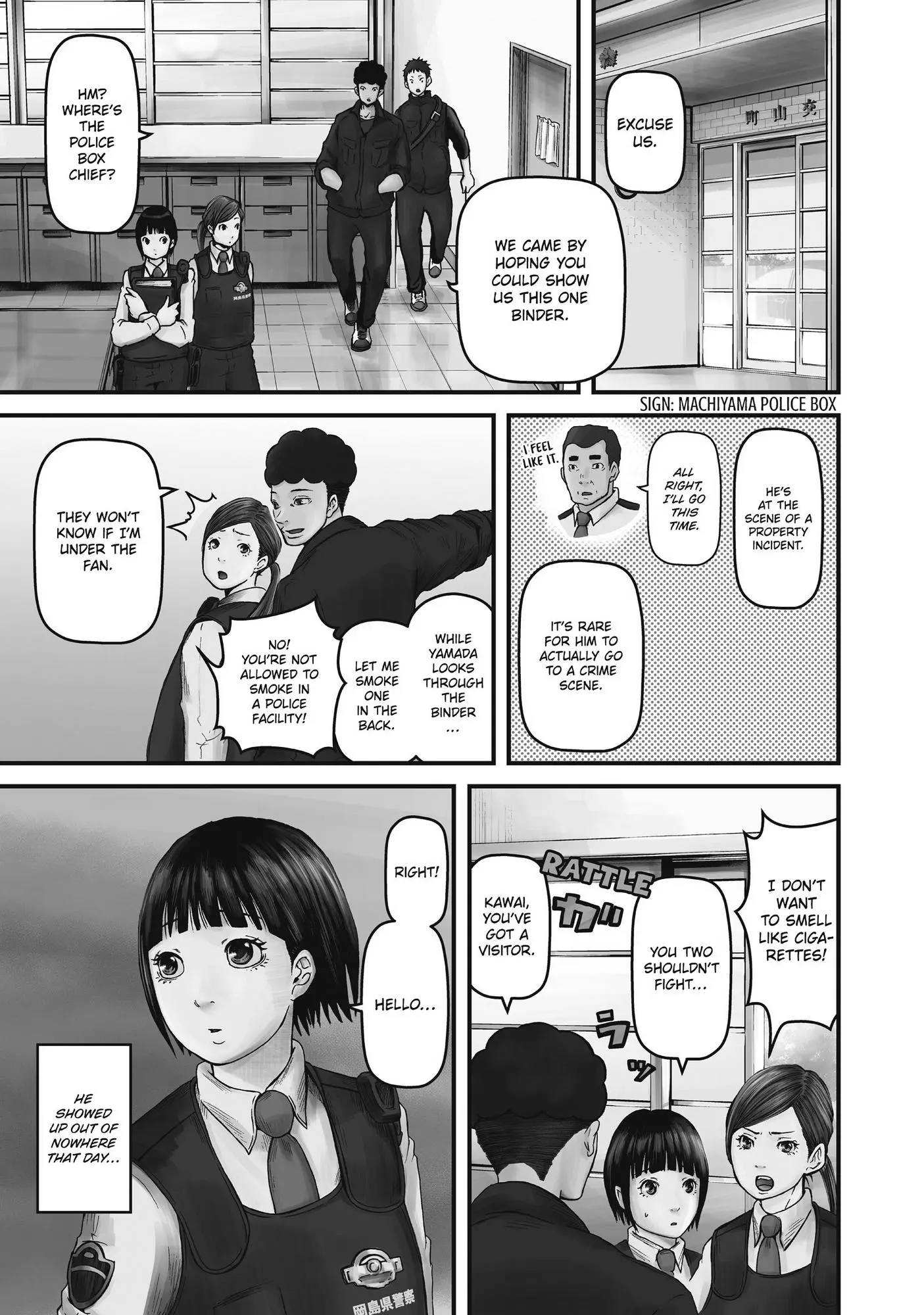 Hakozume: Koban Joshi no Gyakushuu Chapter 70 page 2