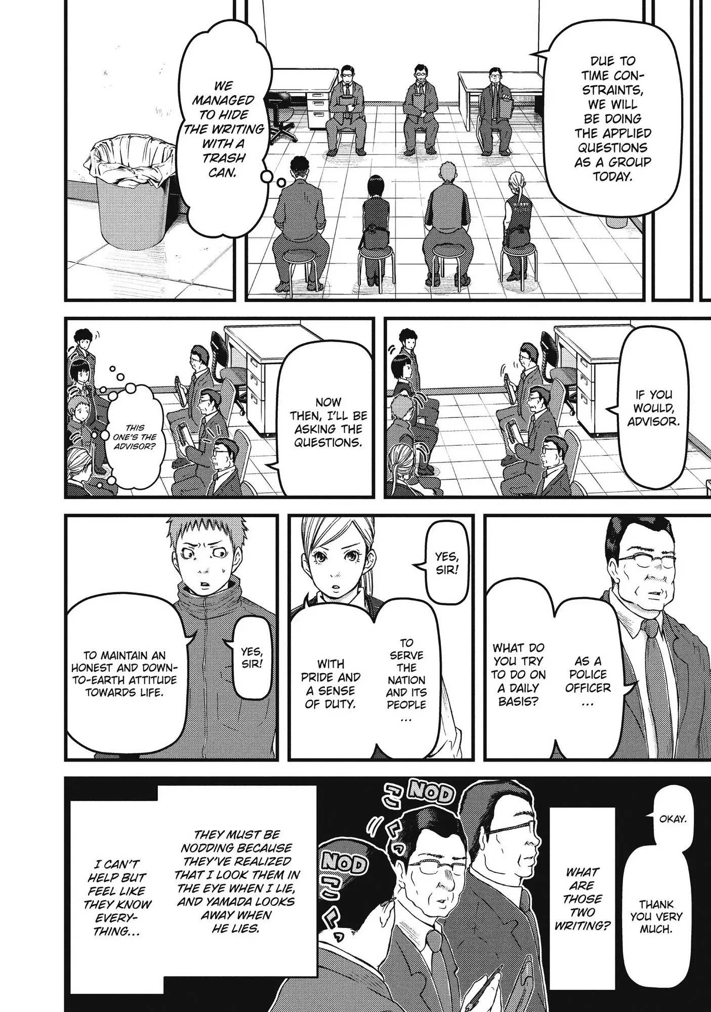Hakozume: Koban Joshi no Gyakushuu Chapter 70 page 13