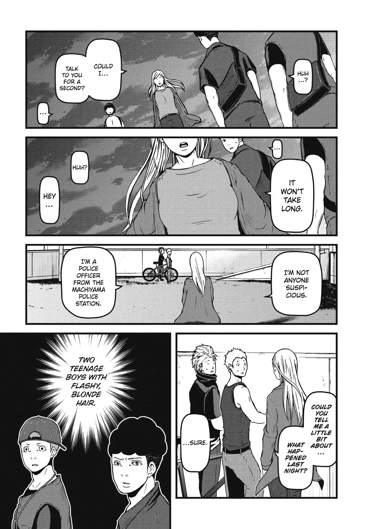 Hakozume: Koban Joshi no Gyakushuu Chapter 74 page 15