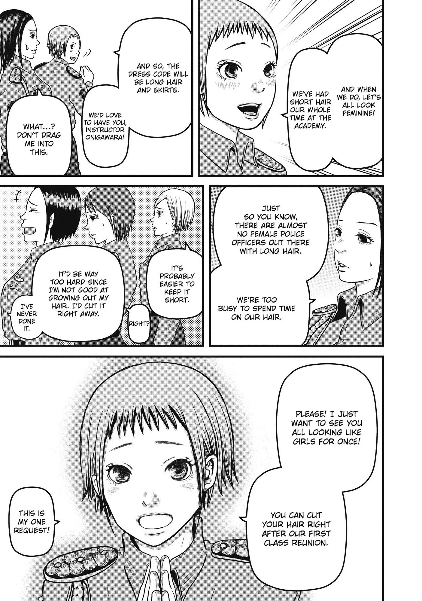 Hakozume: Koban Joshi no Gyakushuu Chapter 84.5 page 15