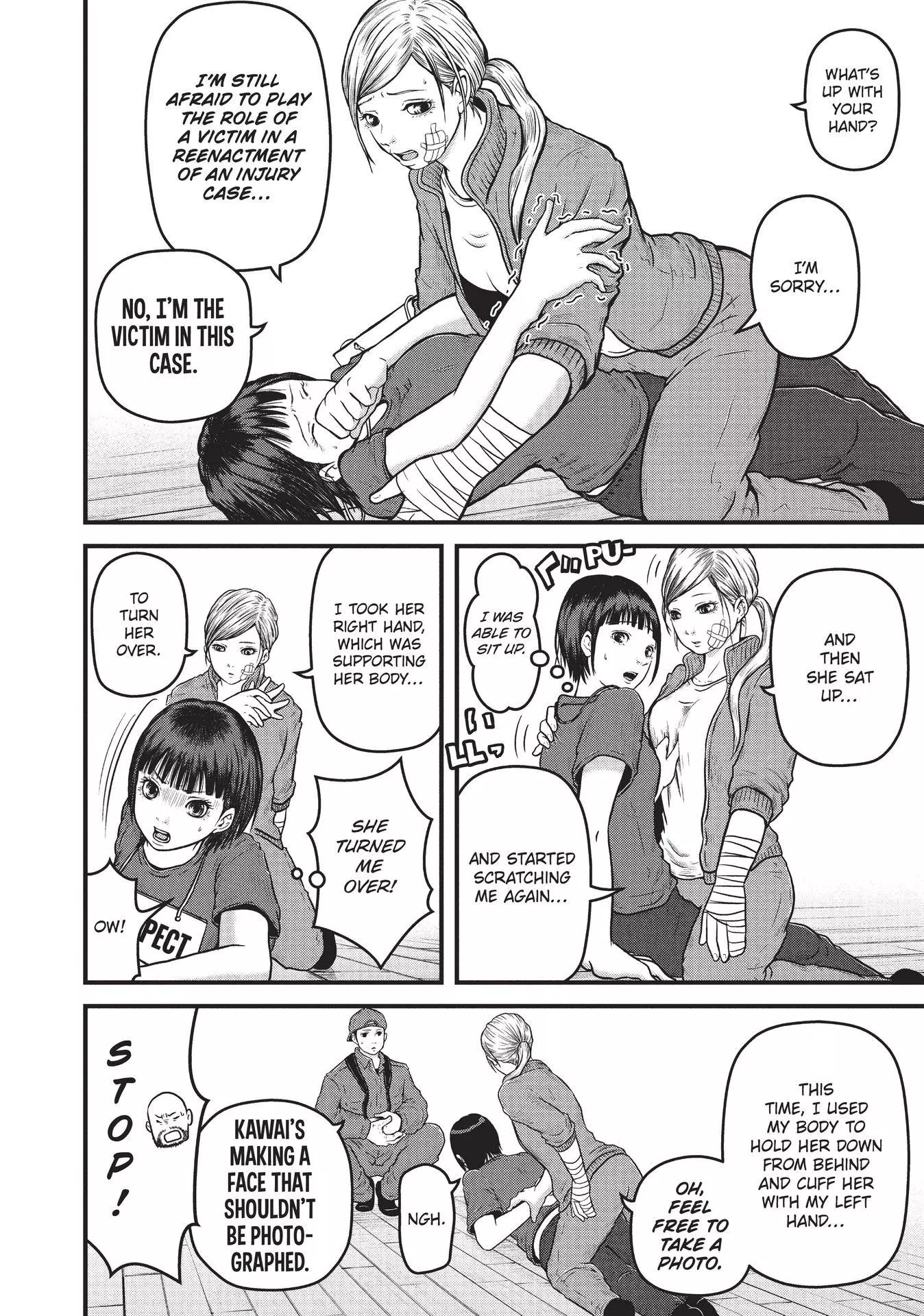 Hakozume: Koban Joshi no Gyakushuu Chapter 89 page 15