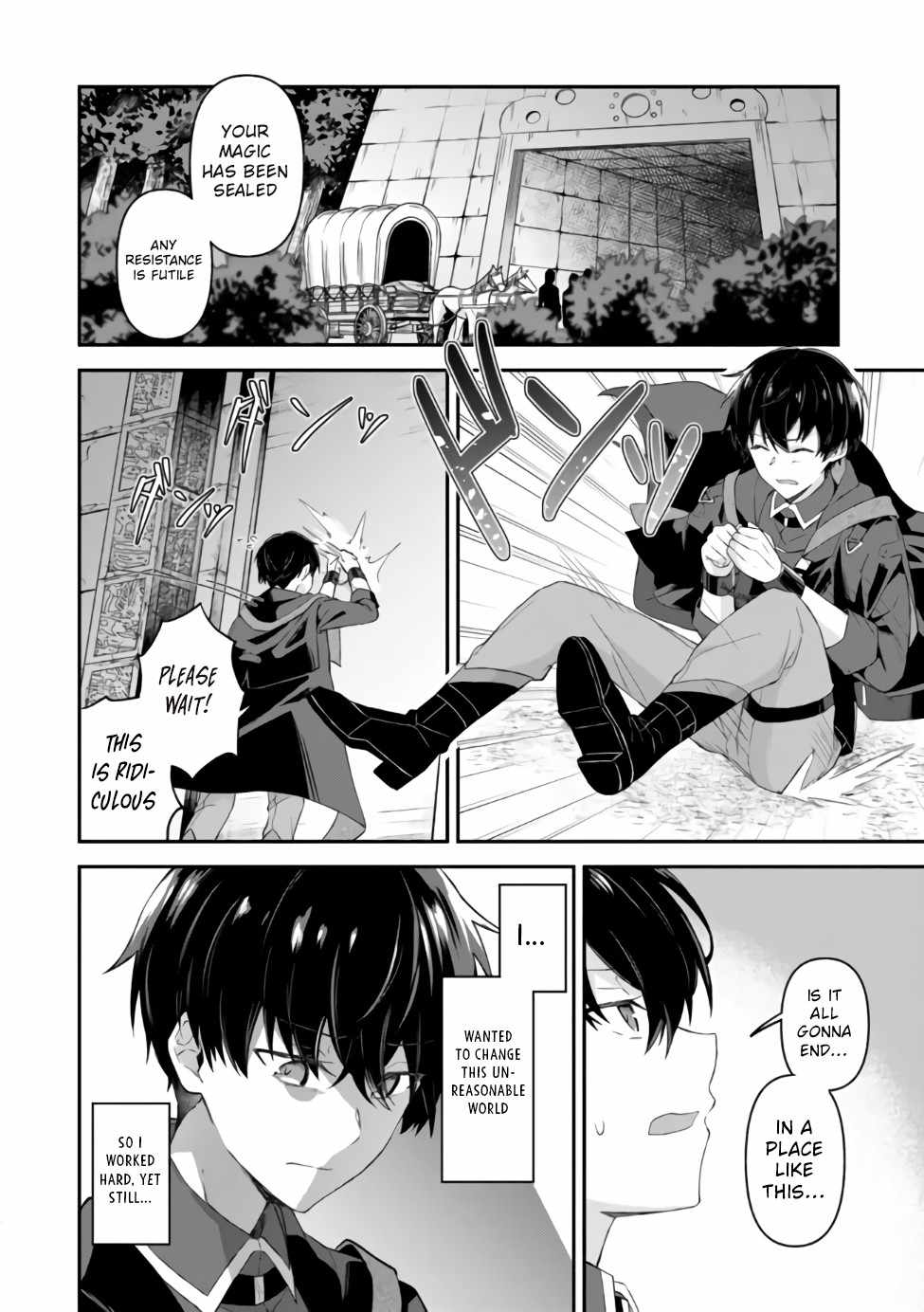 Hangyakusha to Shite Oukoku de Shokei Sareta Kakure Saikyu Kishi Chapter 1 page 7