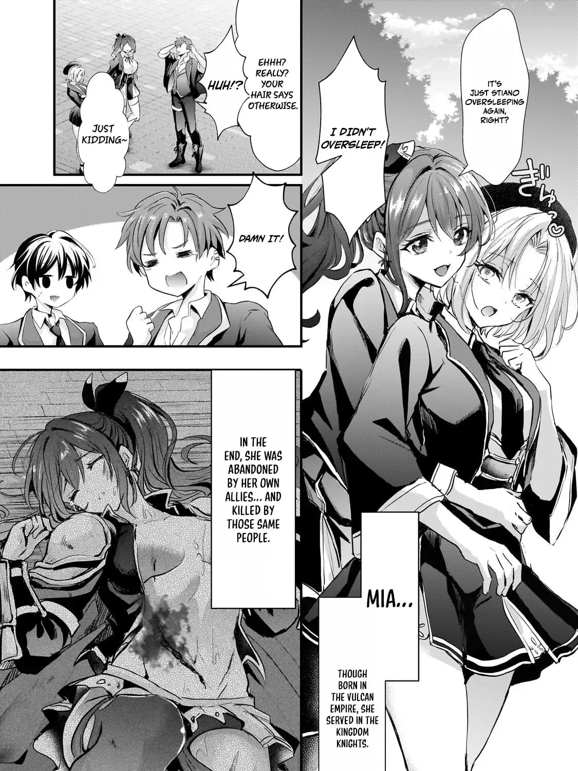 Hangyakusha to Shite Oukoku de Shokei Sareta Kakure Saikyu Kishi Chapter 2.2 page 8