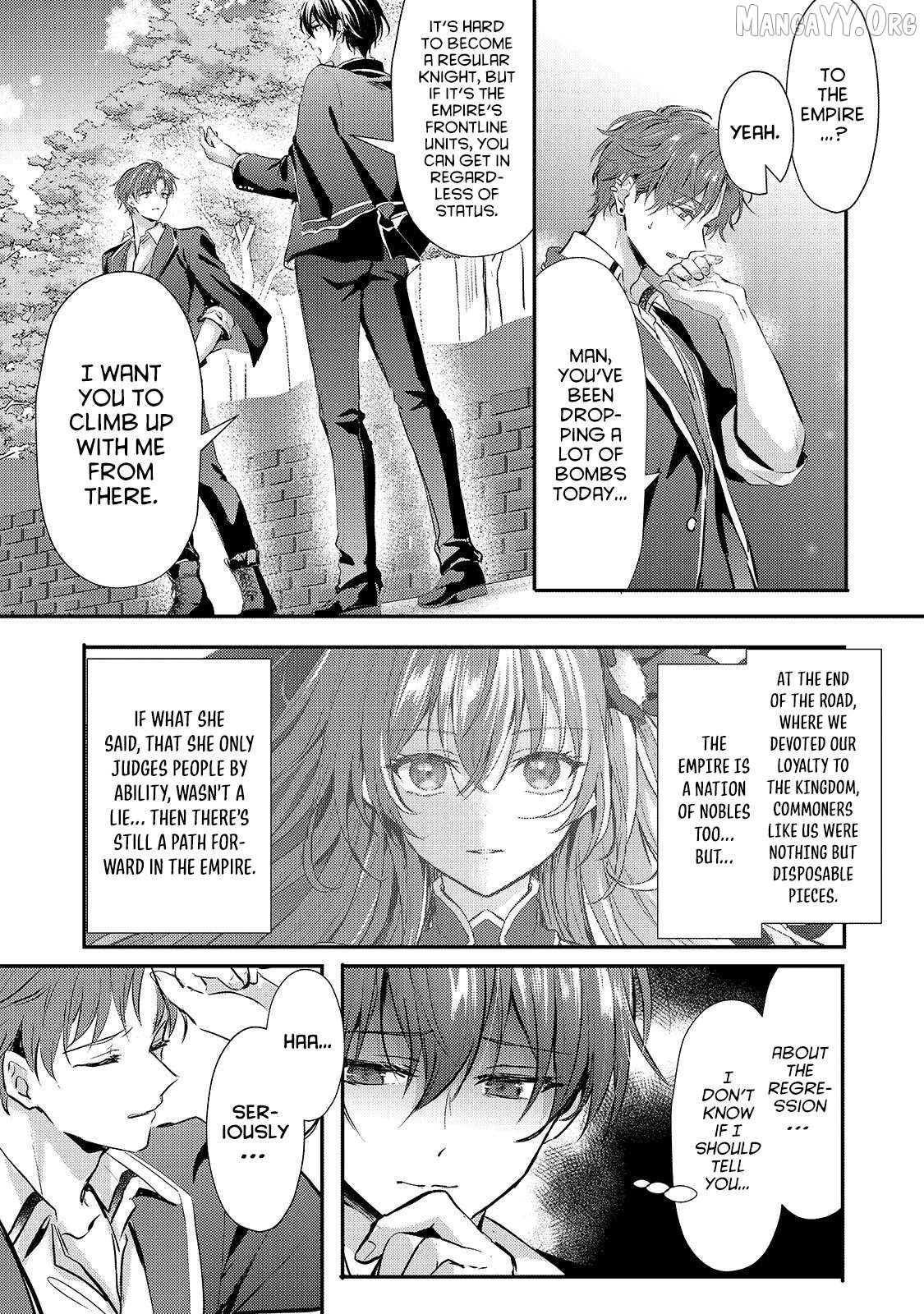 Hangyakusha to Shite Oukoku de Shokei Sareta Kakure Saikyu Kishi Chapter 2 page 10