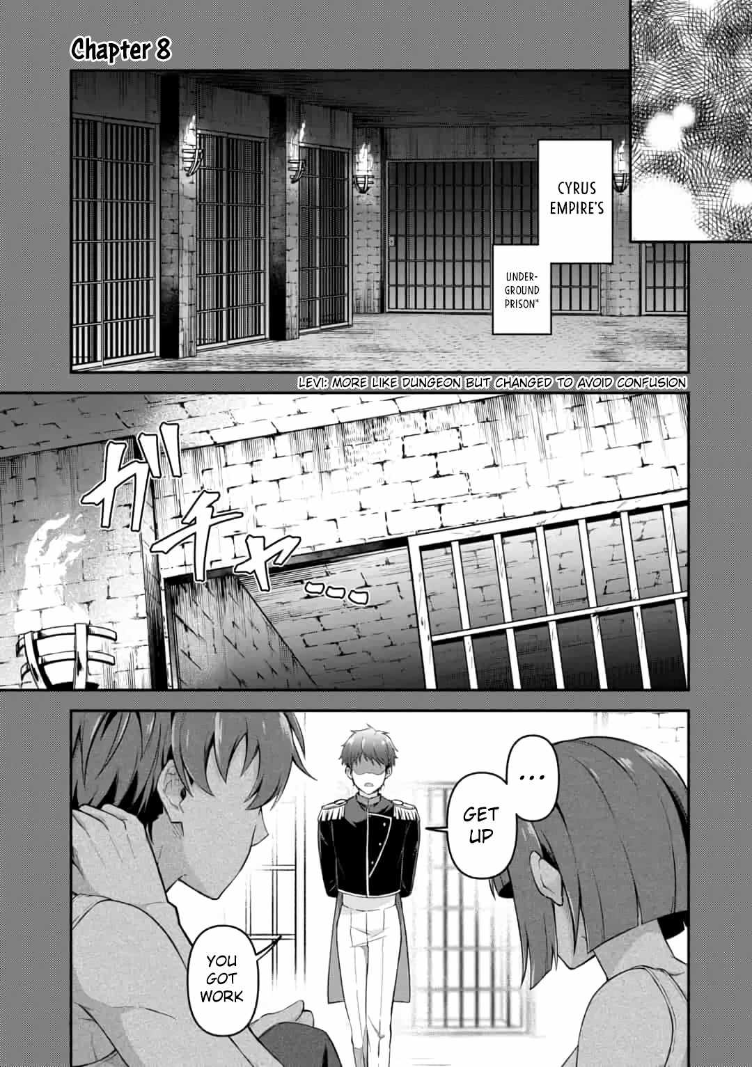 Hangyakusha to Shite Oukoku de Shokei Sareta Kakure Saikyu Kishi Chapter 8.1 page 3