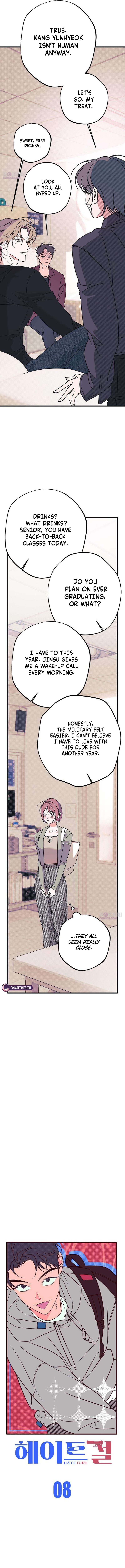 Hate Girl Chapter 8 page 2