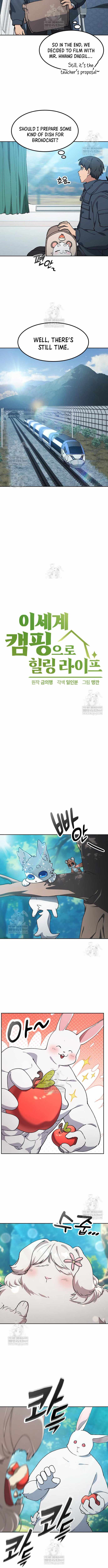 HEALING LIFE THROUGH CAMPING IN ANOTHER WORLD Chapter 100 page 3