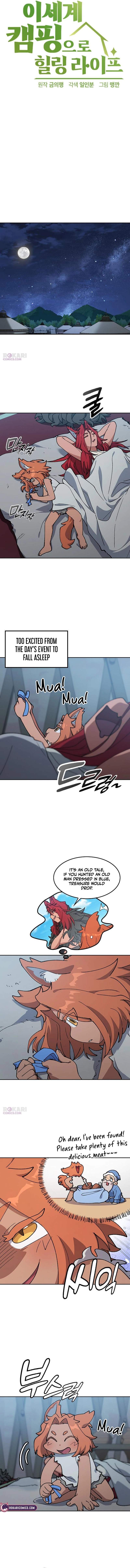 HEALING LIFE THROUGH CAMPING IN ANOTHER WORLD Chapter 103 page 6