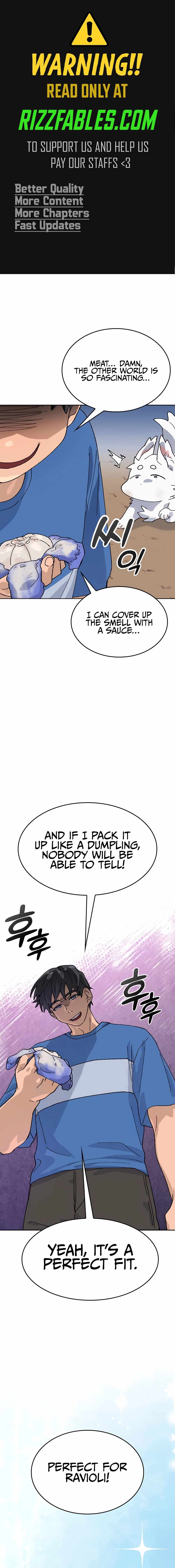 HEALING LIFE THROUGH CAMPING IN ANOTHER WORLD Chapter 32 page 1