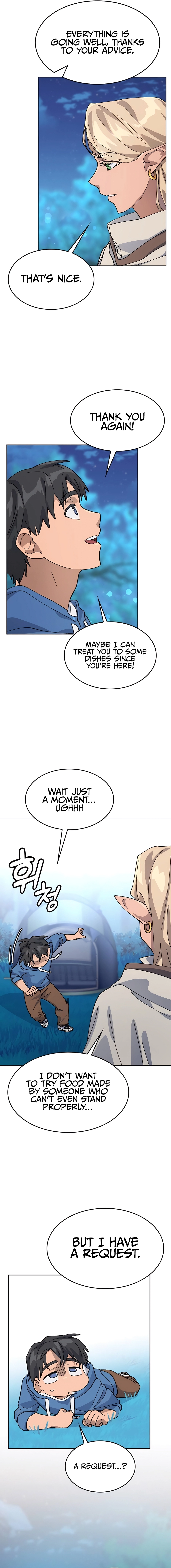 HEALING LIFE THROUGH CAMPING IN ANOTHER WORLD Chapter 34 page 17