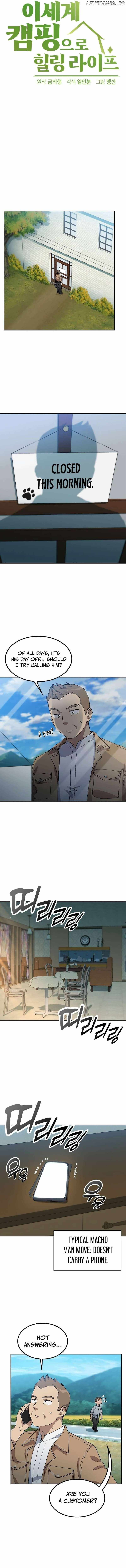 HEALING LIFE THROUGH CAMPING IN ANOTHER WORLD Chapter 64 page 2