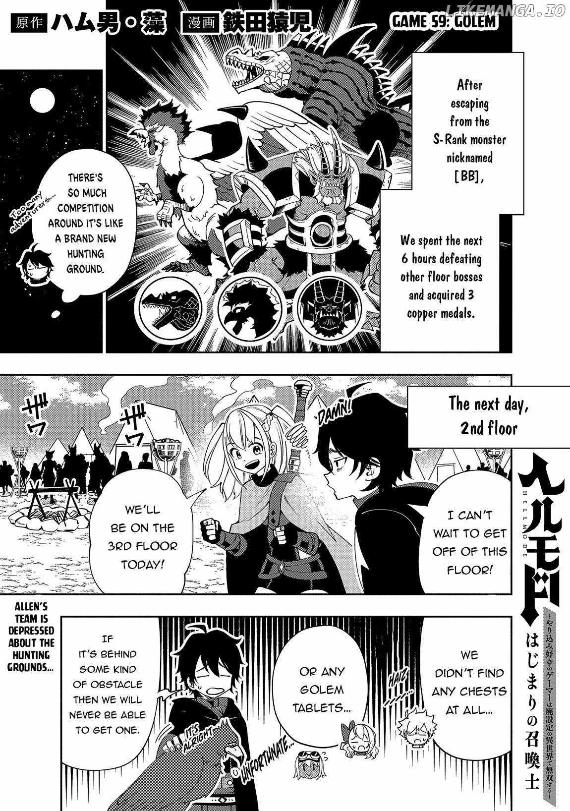 Hellmode ~Gamer Who Likes to Speedrun Becomes Peerless in a Parallel World with Obsolete Setting~ Chapter 59 page 2