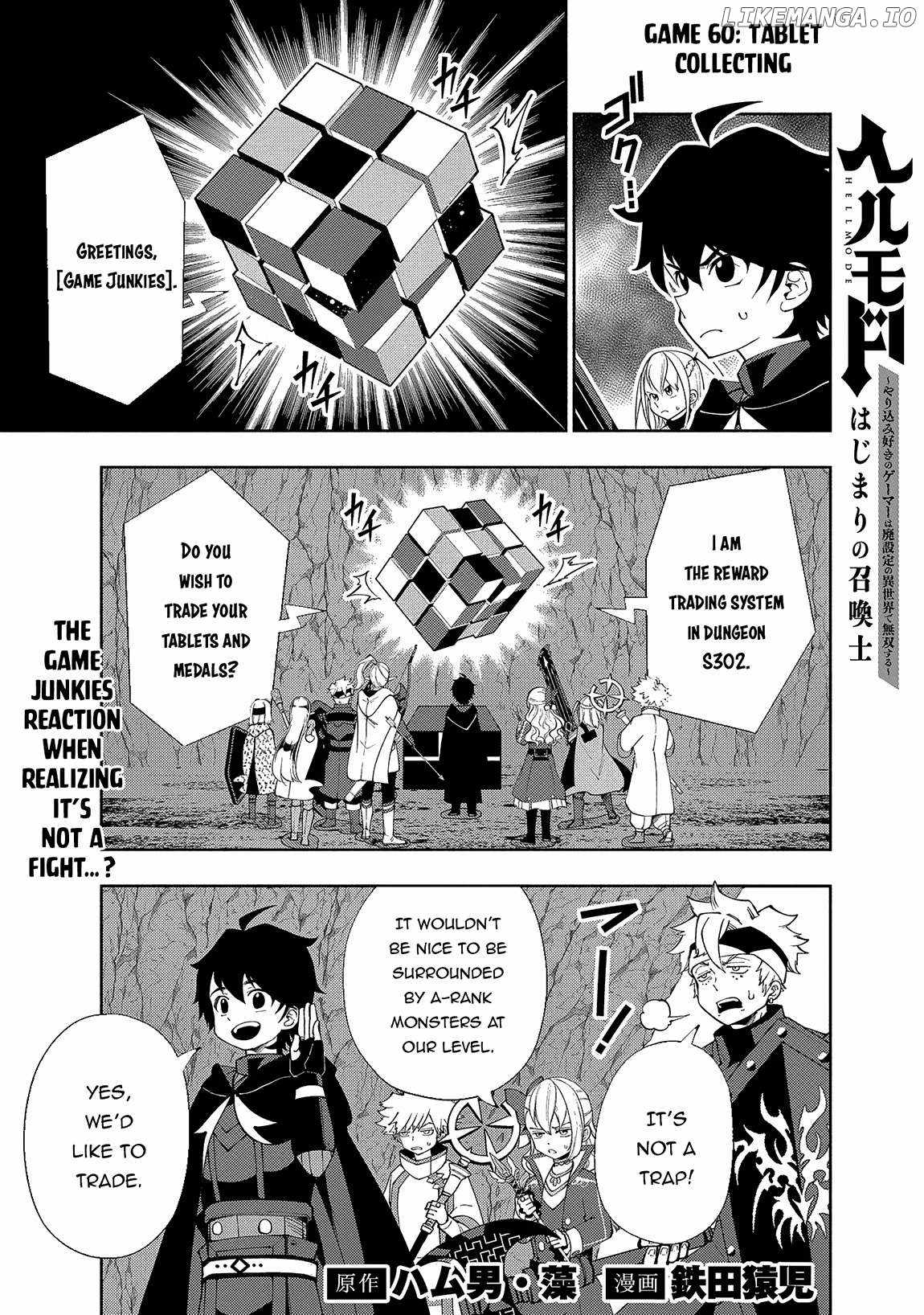 Hellmode ~Gamer Who Likes to Speedrun Becomes Peerless in a Parallel World with Obsolete Setting~ Chapter 60 page 2
