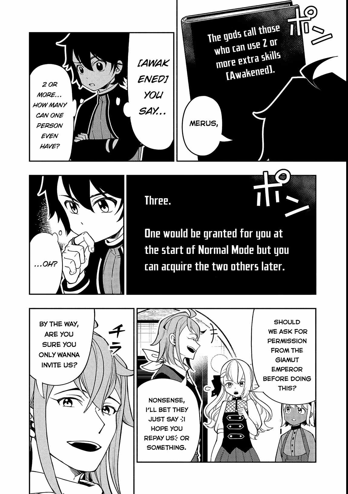 Hellmode ~Gamer Who Likes to Speedrun Becomes Peerless in a Parallel World with Obsolete Setting~ Chapter 69 page 19