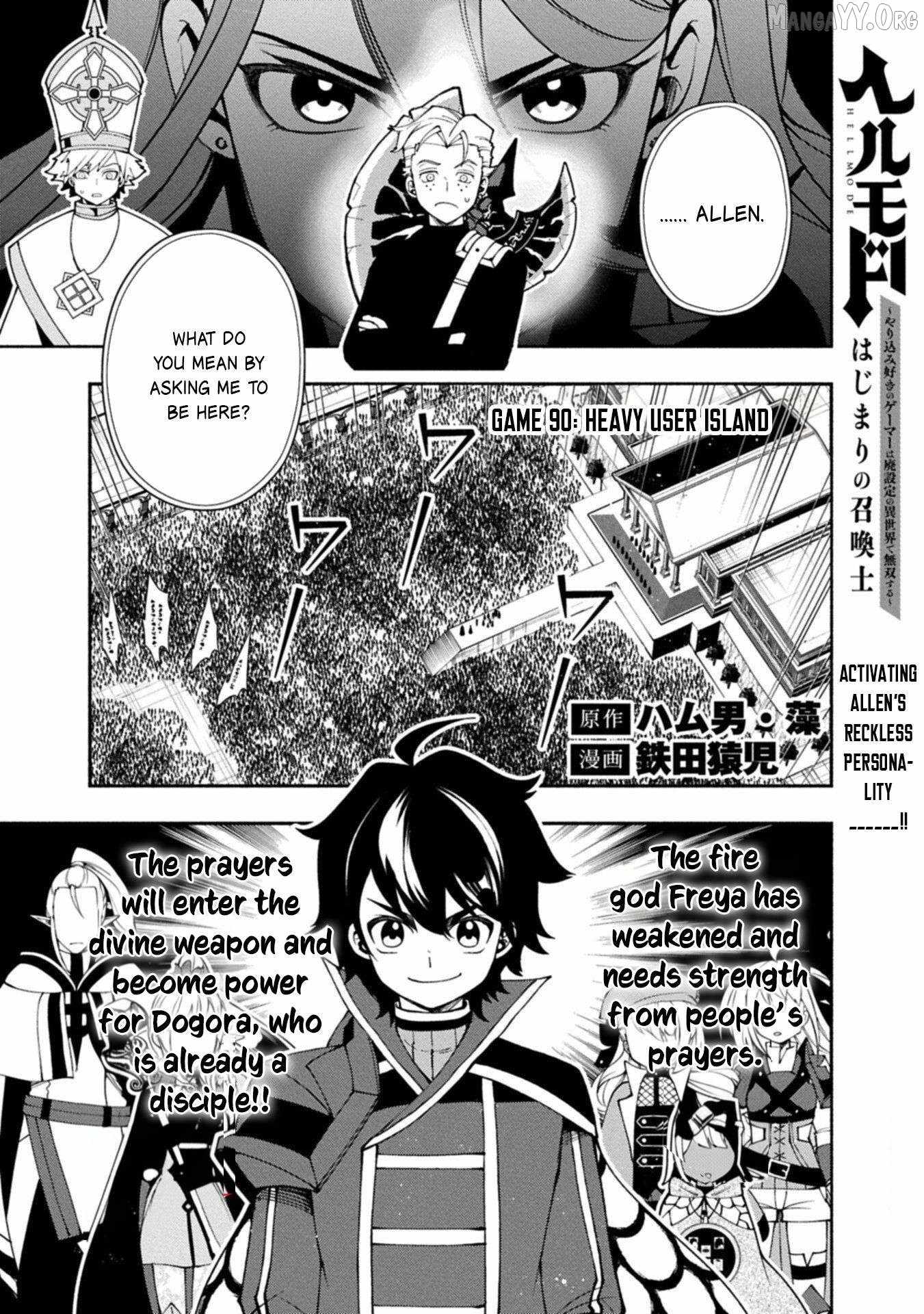 Hellmode ~Gamer Who Likes to Speedrun Becomes Peerless in a Parallel World with Obsolete Setting~ Chapter 90.1 page 2