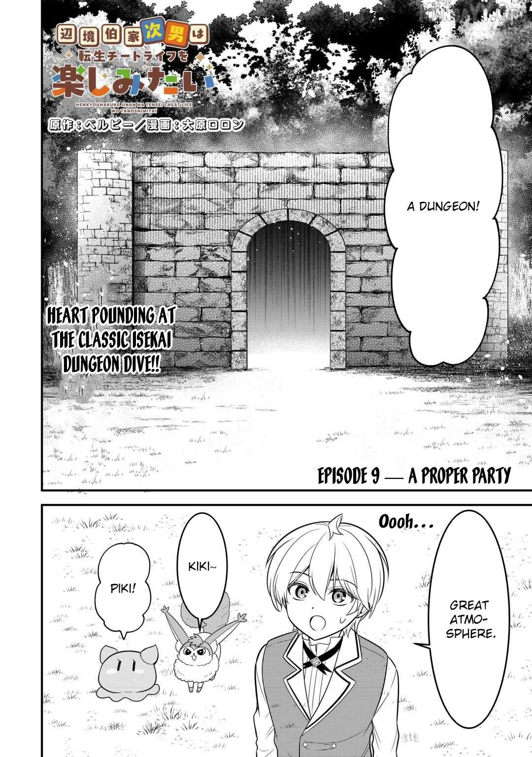 Henkyou Hakke Jinan wa Tensei Cheat Life wo Tanoshi Mitai Chapter 9 page 2