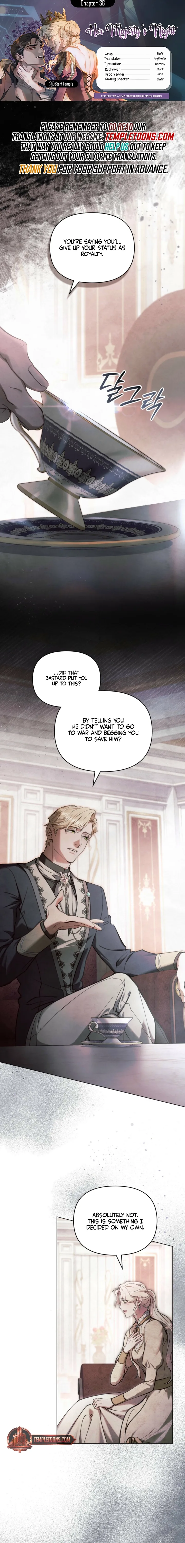 Her Majesty's Night Chapter 39 page 1