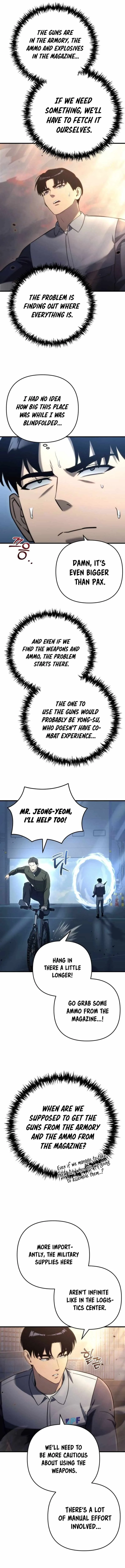 Hiding a Logistics Center in The Apocalypse Chapter 11 page 13