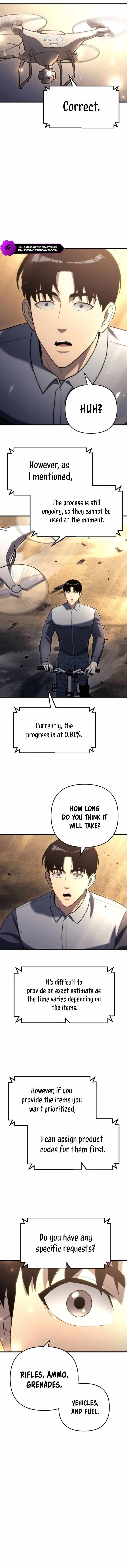 Hiding a Logistics Center in The Apocalypse Chapter 11 page 15