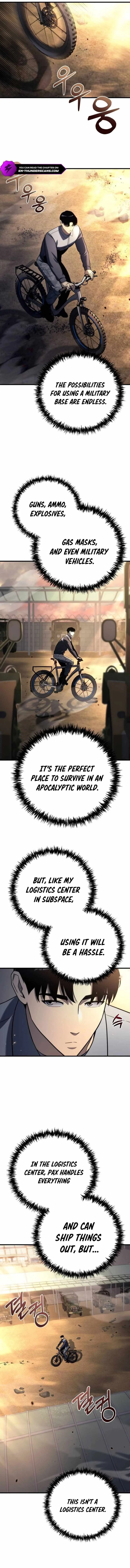 Hiding a Logistics Center in The Apocalypse Chapter 11 page 12