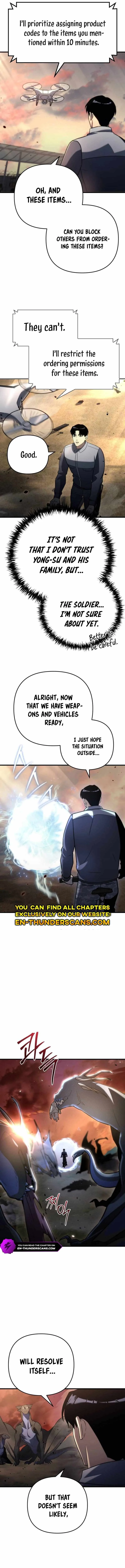 Hiding a Logistics Center in The Apocalypse Chapter 11 page 16