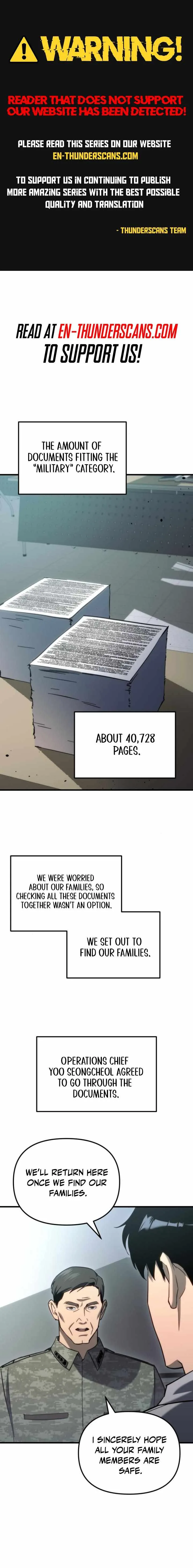 Hiding a Logistics Center in The Apocalypse Chapter 25 page 1
