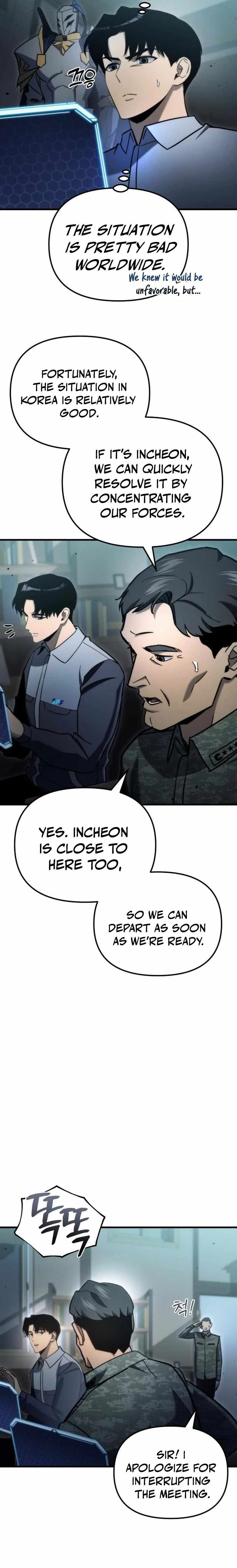 Hiding a Logistics Center in The Apocalypse Chapter 31 page 28
