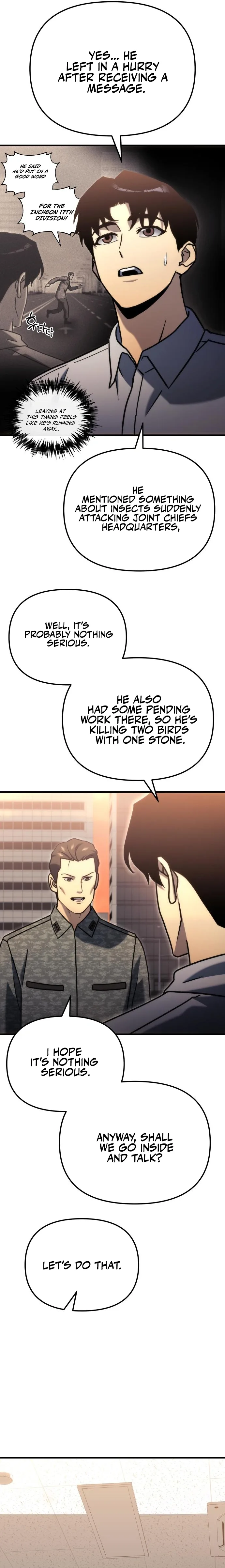 Hiding a Logistics Center in The Apocalypse Chapter 34 page 28
