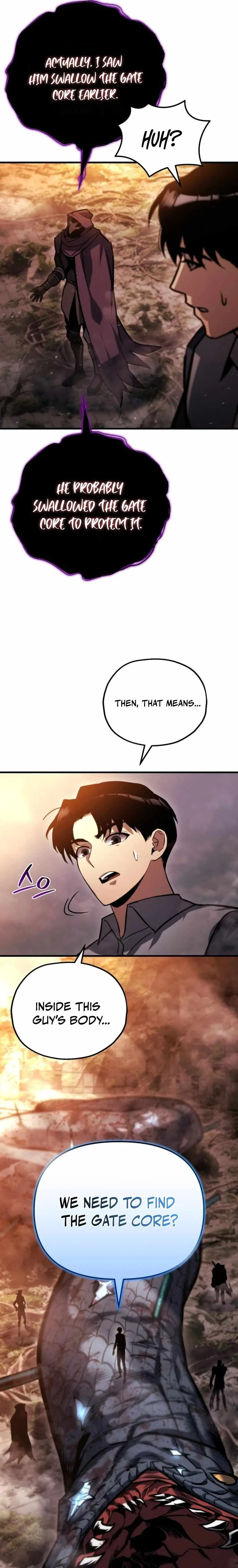 Hiding a Logistics Center in The Apocalypse Chapter 39 page 38
