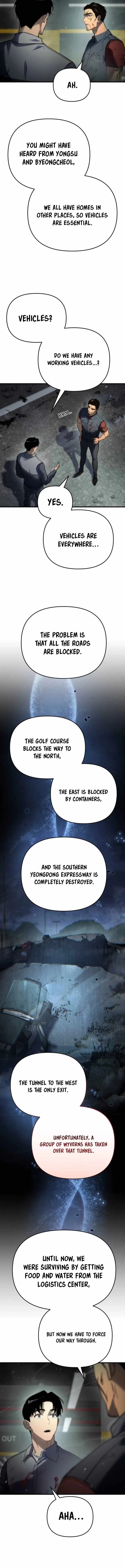 Hiding a Logistics Center in The Apocalypse Chapter 4 page 9